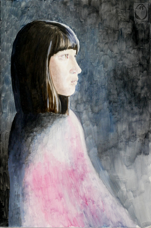 oil on canvas - olio su tela di Piro